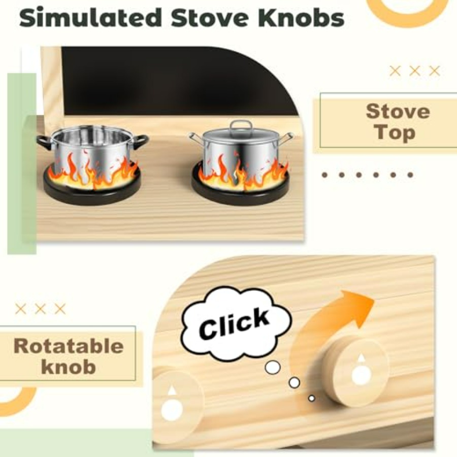 Outdoor play kitchen for kids: - Kids Outdoor Chalkboard recensione e prezzo