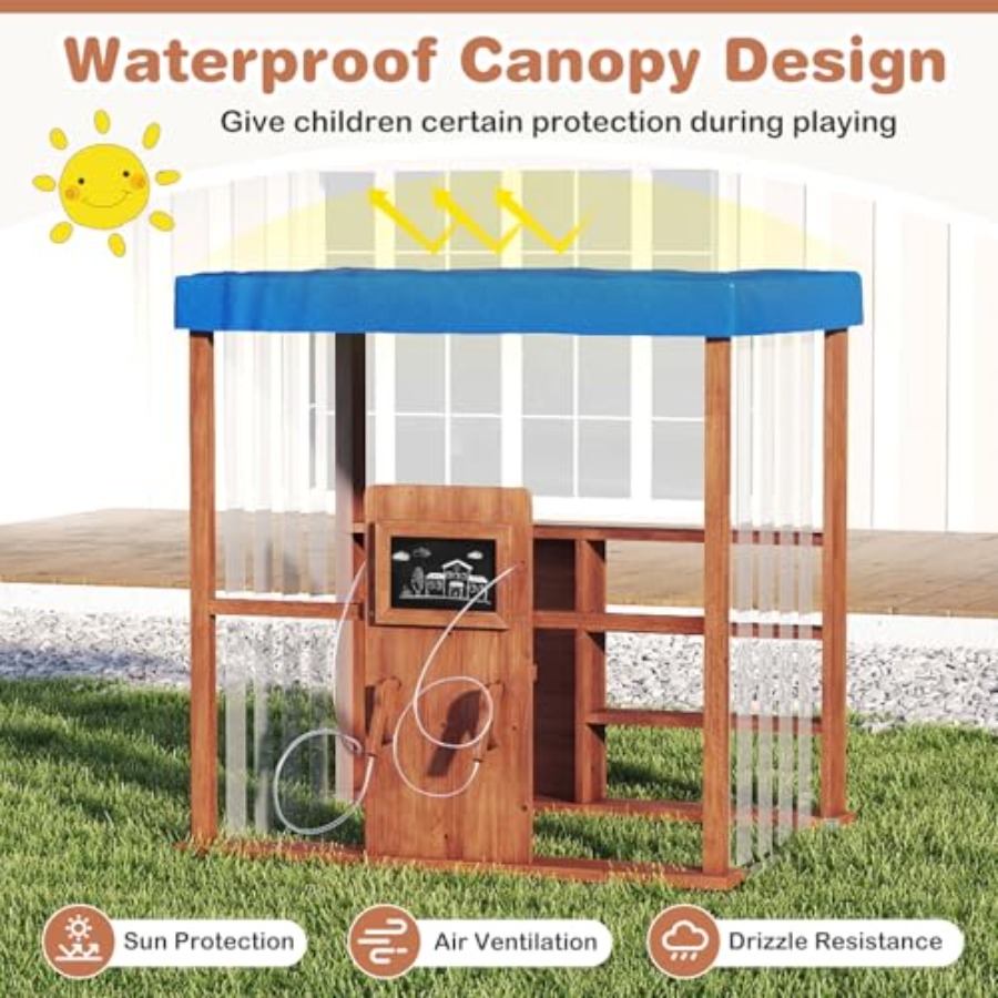Outdoor kids gas station playh - Kids Outdoor Chalkboard recensione e prezzo