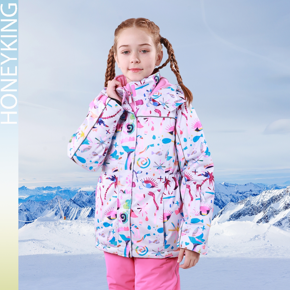 HONEYKING Kids Ski Outwear Win - Kids Outdoor Jacket recensione e prezzo